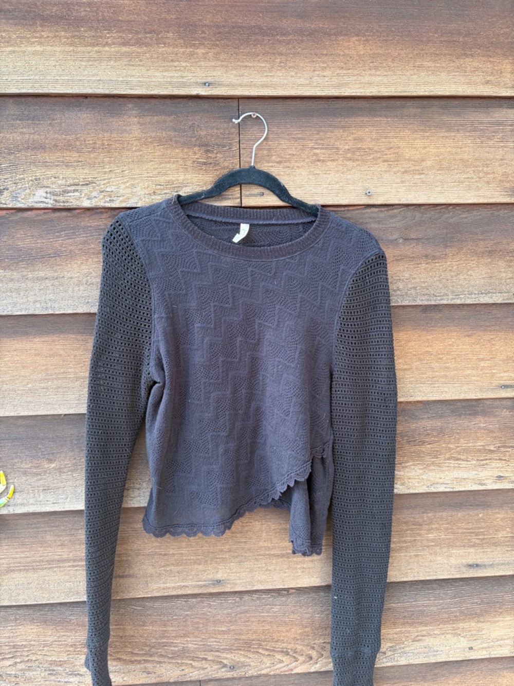 Free people Knit Long-Sleeve Top